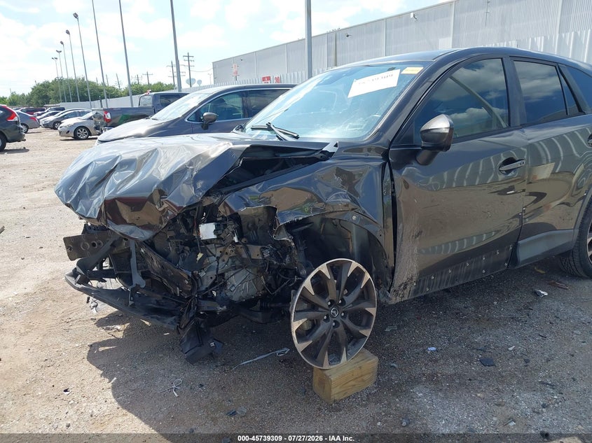 2016 Mazda Cx-5 VIN JM3KE2DY8G0682973 IAAI salvage auction — FRONT END, Salvage Title, sold $975 on 2026-09-03 (photo 6)