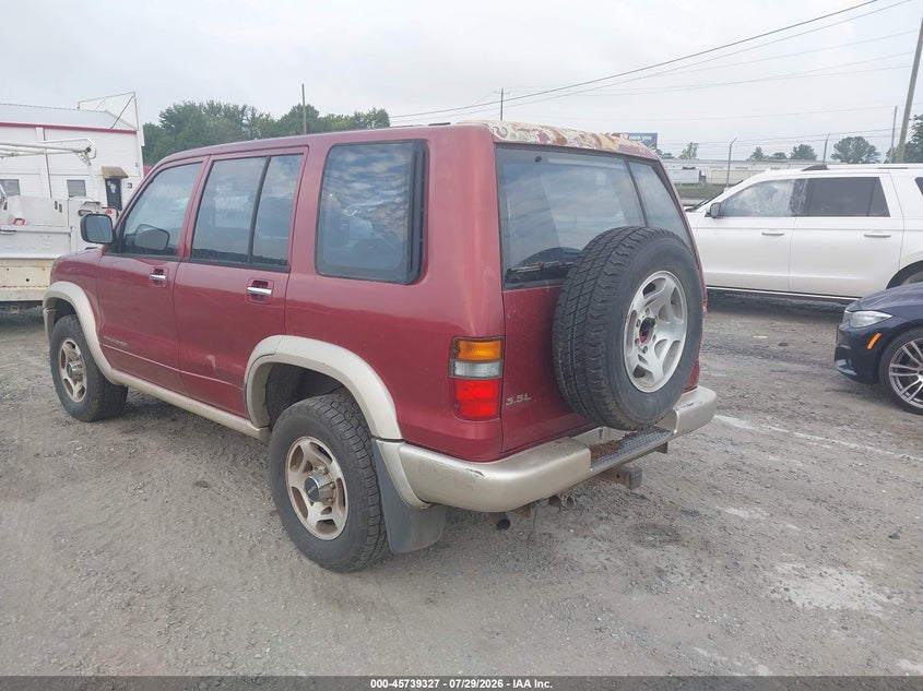 1998 Isuzu Trooper VIN JACDJ58X3W7903738 IAAI salvage auction — NORMAL WEAR, Clear (North Carolina), sold $450 on 2026-07-31 (photo 3)