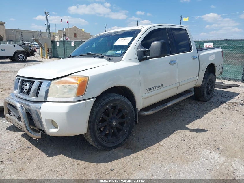 2010 Nissan TITAN VIN 1N6BA0EC2AN319927 IAAI salvage auction — RIGHT FRONT, Original (Texas), sold $1,175 on 2026-09-13 (photo 2)