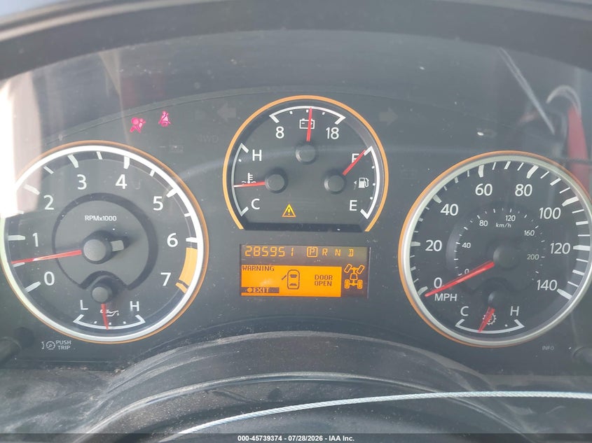 2010 Nissan TITAN VIN 1N6BA0EC2AN319927 IAAI salvage auction — RIGHT FRONT, Original (Texas), sold $1,175 on 2026-09-13 (photo 7)