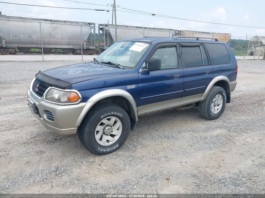 2001 Mitsubishi Montero VIN JA4MT31H71P025768 IAAI salvage auction — NORMAL WEAR, Clear (North Carolina), sold $1,050 on 2026-07-31 (photo 2)