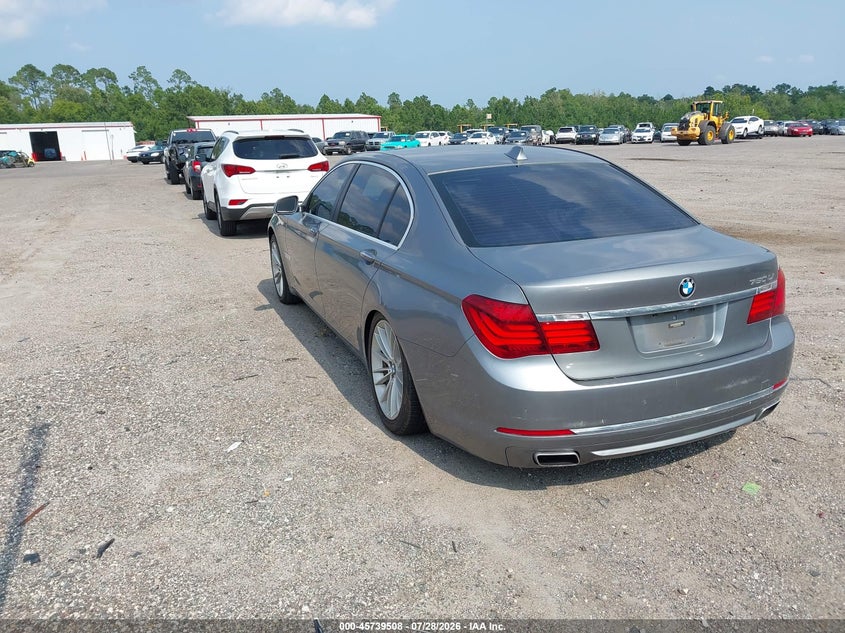 2014 BMW 7er VIN WBAYE8C55ED134882 IAAI salvage auction — NORMAL WEAR, Clear (Florida), sold $1,150 on 2026-08-04 (photo 3)
