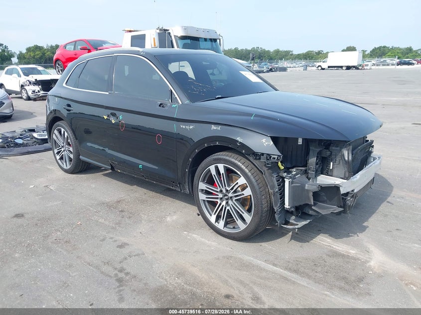 2018 Audi Sq5 VIN WA1C4AFY3J2025172 — IAAI salvage auction photo