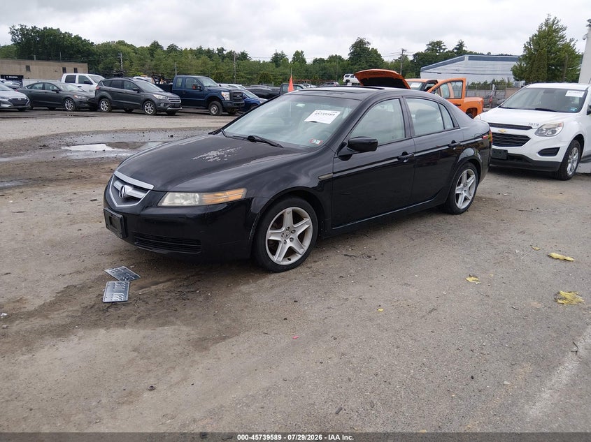 2004 Acura Tl VIN 19UUA66274A069330 IAAI salvage auction — NORMAL WEAR, Original (New Hampshire), sold $425 on 2026-07-31 (photo 2)