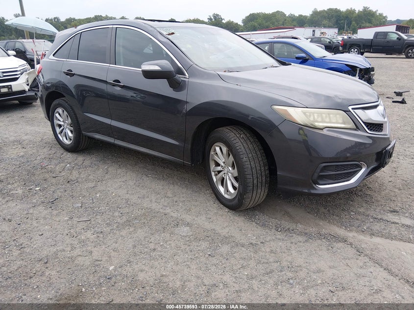 2016 Acura Rdx VIN 5J8TB4H59GL025391 IAAI salvage auction — ROOF, Salvage - Greater Than 75% (Maryland), sold $2,800 on 2026-09-21 (photo 1)