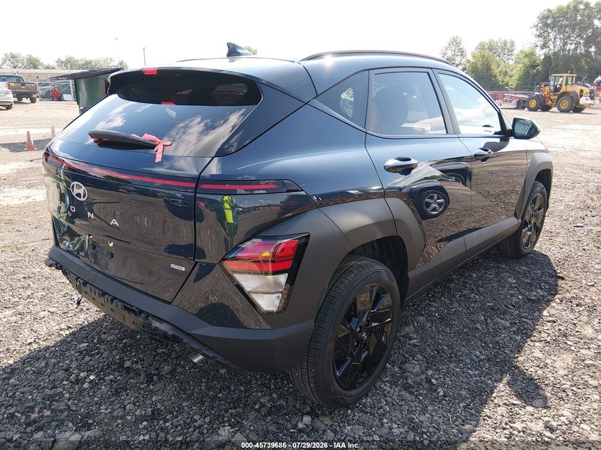 2026 Hyundai Kona VIN KM8HFCAB6TU345819 IAAI salvage auction — REAR END, Wait Title, sold $9,900 on 2026-08-19 (photo 4)