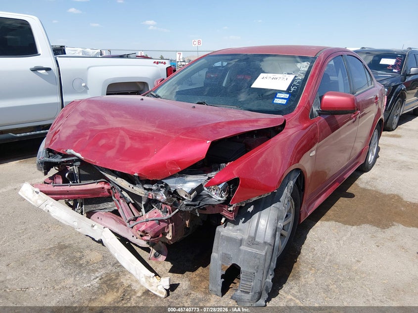 2014 Mitsubishi Lancer VIN JA32U2FU2EU017058 IAAI salvage auction — FRONT END, Salvage Title, sold $550 on 2026-08-23 (photo 2)