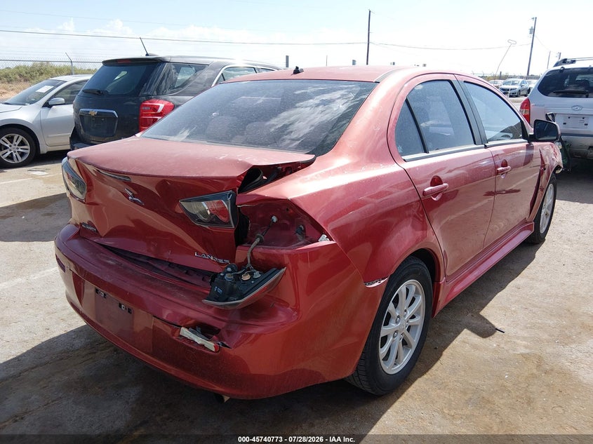 2014 Mitsubishi Lancer VIN JA32U2FU2EU017058 IAAI salvage auction — FRONT END, Salvage Title, sold $550 on 2026-08-23 (photo 4)