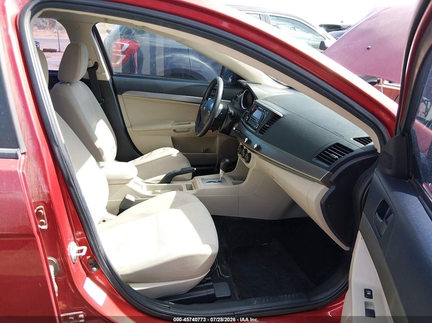 2014 Mitsubishi Lancer VIN JA32U2FU2EU017058 IAAI salvage auction — FRONT END, Salvage Title, sold $550 on 2026-08-23 (photo 5)