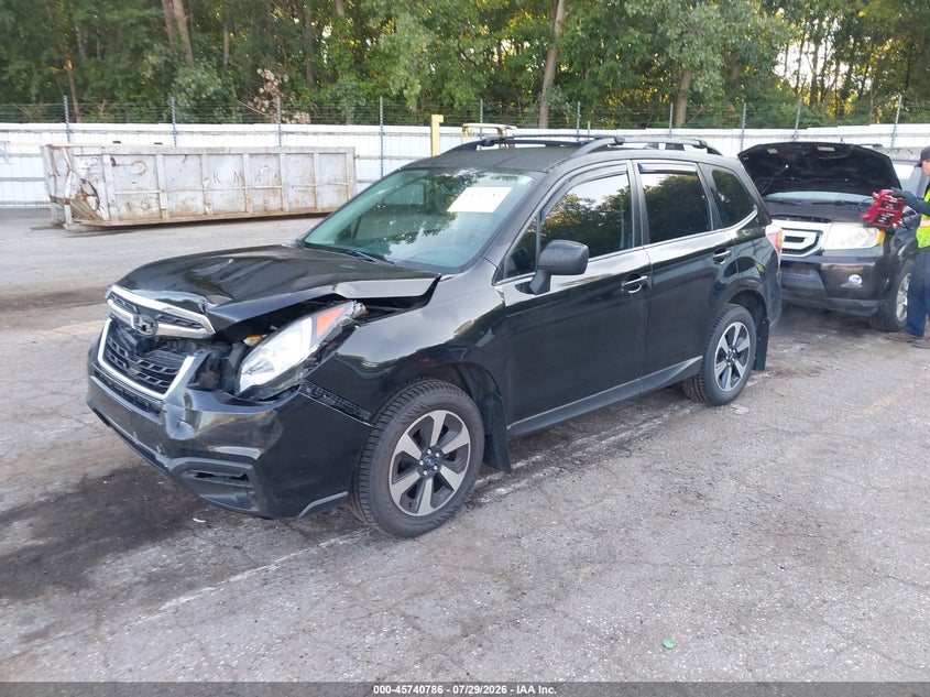 2018 Subaru Forester VIN JF2SJABC4JH535887 IAAI salvage auction — FRONT END, Wait Title, sold $3,475 on 2026-09-11 (photo 2)