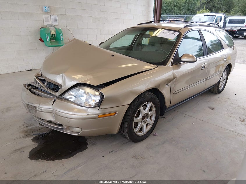 2001 Mercury Sable VIN 1MEFM59S61G613358 IAAI salvage auction — RIGHT FRONT, Bill Of Sale (Washington), sold $250 on 2026-09-09 (photo 2)