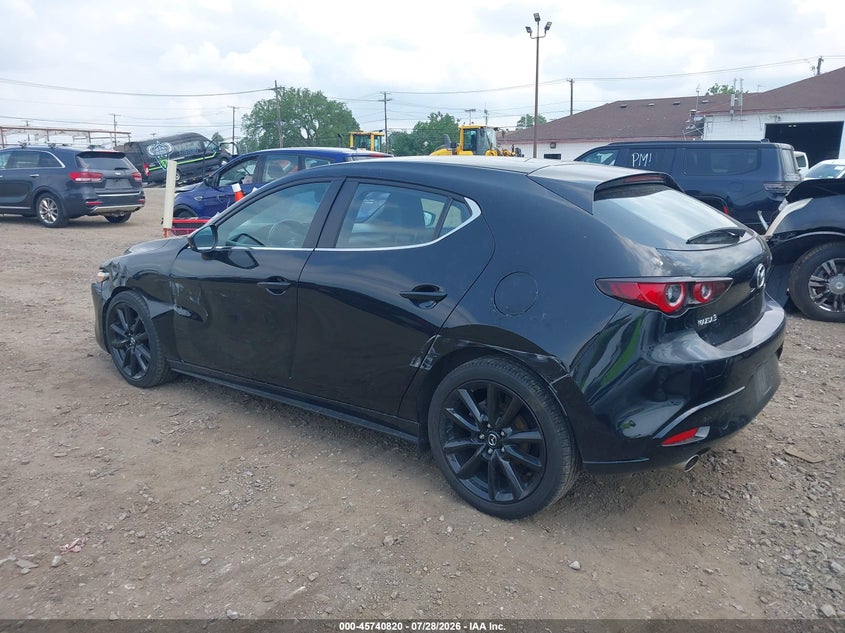 2024 Mazda 3 VIN JM1BPAKM8R1722365 IAAI salvage auction — LEFT FRONT, Clear (New York), sold $11,600 on 2026-08-01 (photo 3)