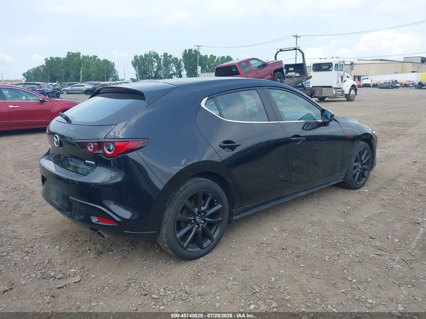 2024 Mazda 3 VIN JM1BPAKM8R1722365 IAAI salvage auction — LEFT FRONT, Clear (New York), sold $11,600 on 2026-08-01 (photo 4)