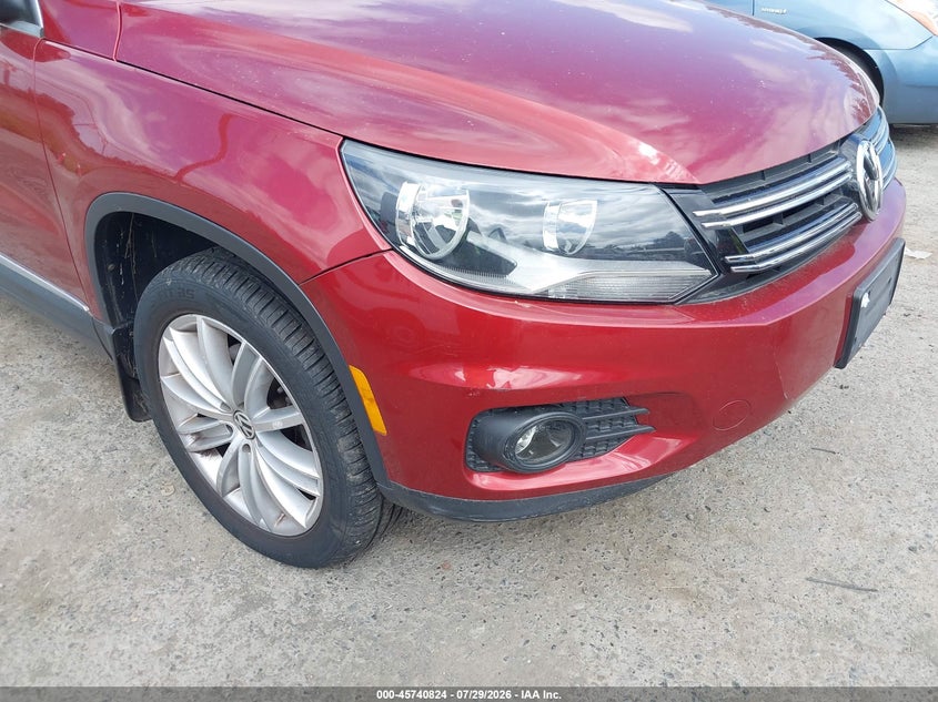 2013 Volkswagen Tiguan VIN WVGBV3AX0DW113579 IAAI salvage auction — NORMAL WEAR, Clear (Washington), sold $425 on 2026-08-05 (photo 6)