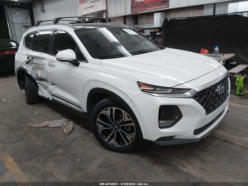 2020 Hyundai Santa fe VIN 5NMS33AA1LH260467 — IAAI salvage auction photo