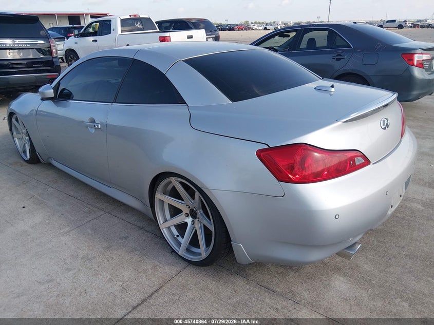 2011 Infiniti G VIN JN1CV6FE4BM951305 IAAI salvage auction — NORMAL WEAR, Original (Texas), sold $900 on 2026-08-02 (photo 3)