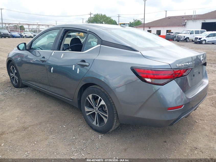 2023 Nissan Sentra VIN 3N1AB8CV3PY280987 IAAI salvage auction — VANDALISM, Clear (New Jersey), sold $9,800 on 2026-08-01 (photo 3)