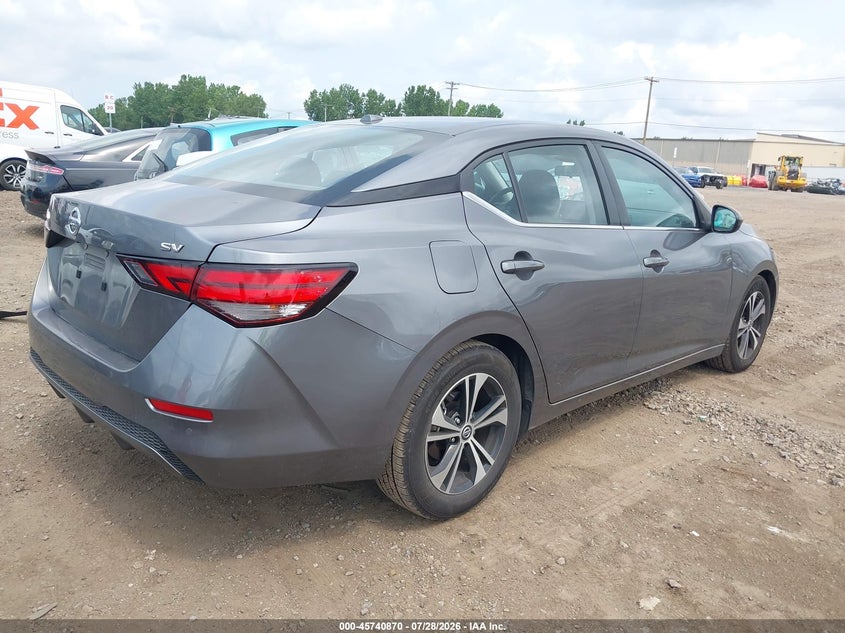 2023 Nissan Sentra VIN 3N1AB8CV3PY280987 IAAI salvage auction — VANDALISM, Clear (New Jersey), sold $9,800 on 2026-08-01 (photo 4)