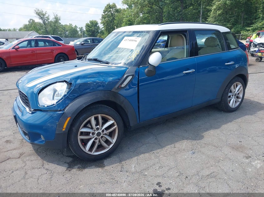 2011 Mini VIN WMWZC3C57BWL80314 IAAI salvage auction — LEFT FRONT, Salvage - Greater Than 75% (Maryland), sold $925 on 2026-08-19 (photo 2)