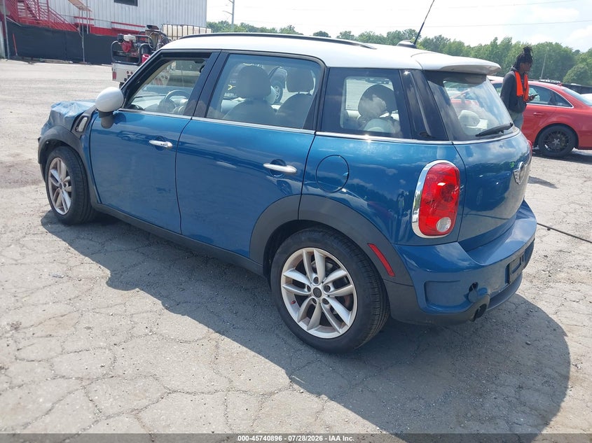 2011 Mini VIN WMWZC3C57BWL80314 IAAI salvage auction — LEFT FRONT, Salvage - Greater Than 75% (Maryland), sold $925 on 2026-08-19 (photo 3)