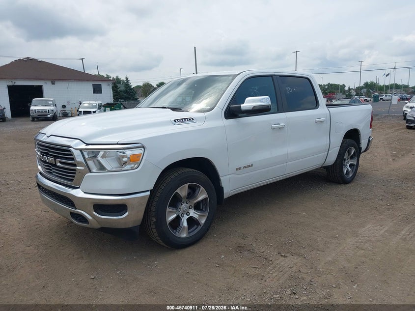 2024 Ram 1500 VIN 1C6SRFJT0RN232521 IAAI salvage auction — RIGHT SIDE, Clear (New York), sold $21,200 on 2026-08-01 (photo 2)