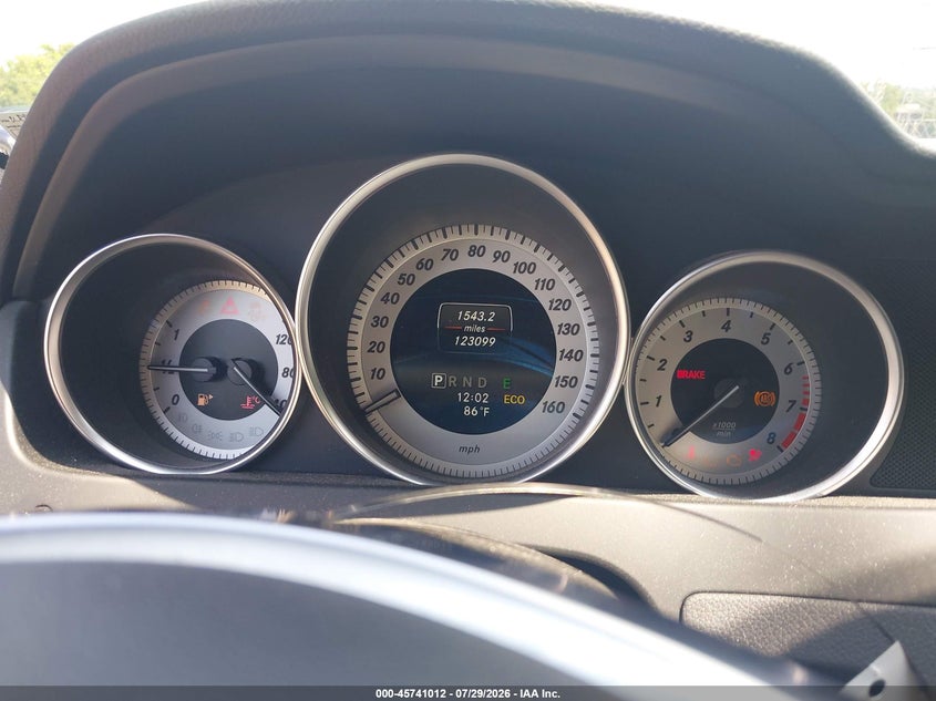 2014 Mercedes-benz C-klasse VIN WDDGF8AB6EA964914 IAAI salvage auction — UNKNOWN, Salvage Title, sold $1,500 on 2026-08-16 (photo 7)