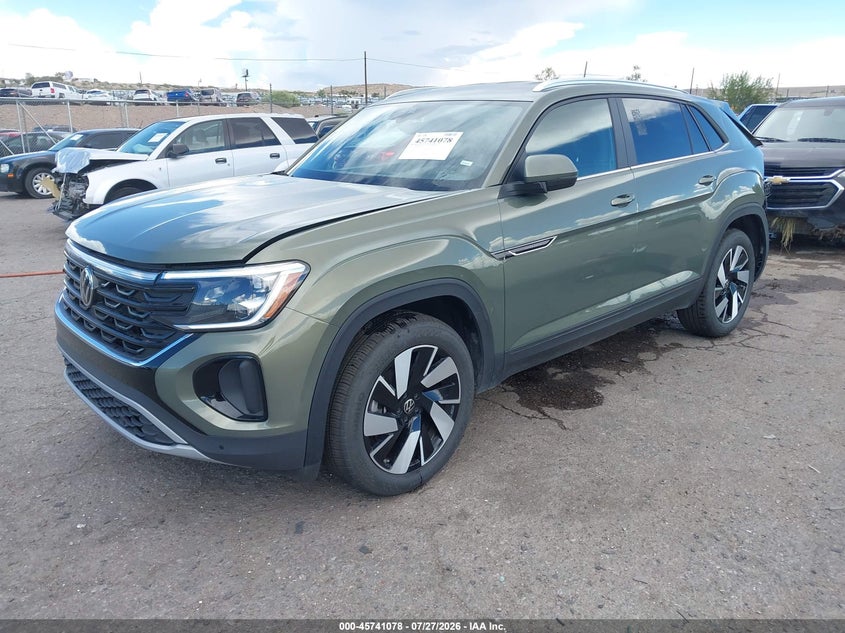 2026 Volkswagen Atlas cross sport VIN 1V2HC2CA8TC217971 IAAI salvage auction — REAR END, Salvage Title, sold $19,350 on 2026-08-19 (photo 2)