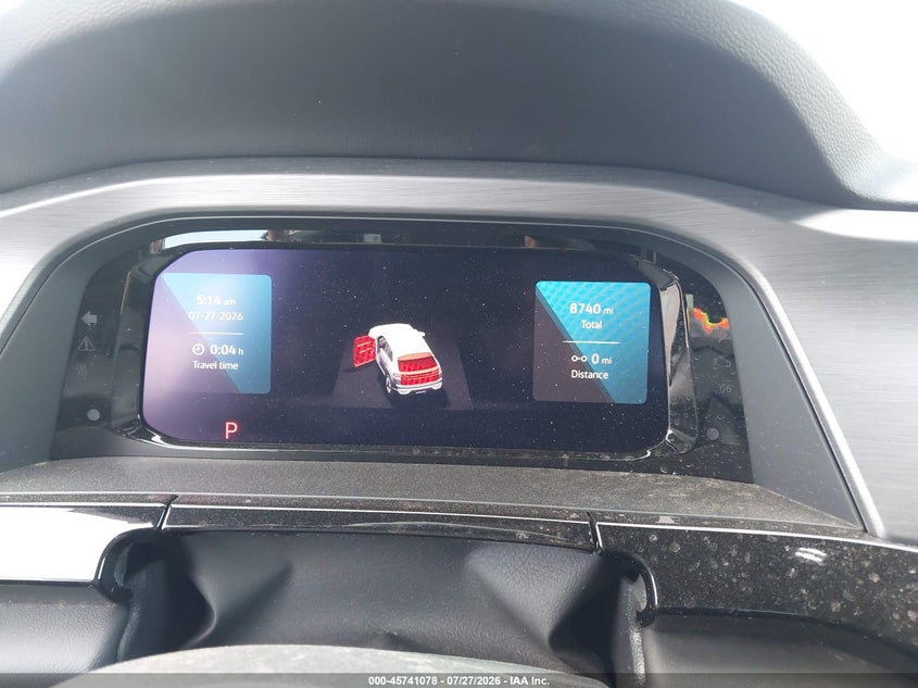 2026 Volkswagen Atlas cross sport VIN 1V2HC2CA8TC217971 IAAI salvage auction — REAR END, Salvage Title, sold $19,350 on 2026-08-19 (photo 7)