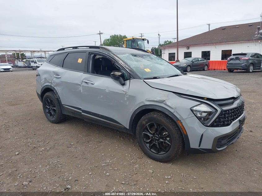 2023 Kia Sportage VIN 5XYK7CAFXPG089783 IAAI salvage auction — ALL OVER, Mv-907A (New York), sold $4,250 on 2026-08-01 (photo 1)