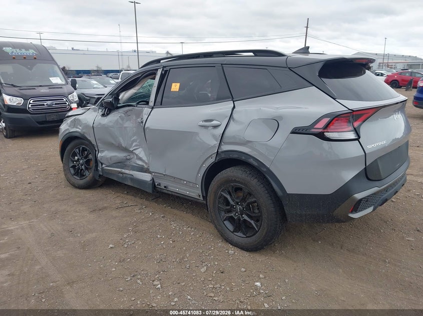 2023 Kia Sportage VIN 5XYK7CAFXPG089783 IAAI salvage auction — ALL OVER, Mv-907A (New York), sold $4,250 on 2026-08-01 (photo 3)