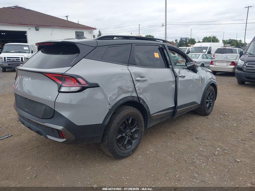 2023 Kia Sportage VIN 5XYK7CAFXPG089783 IAAI salvage auction — ALL OVER, Mv-907A (New York), sold $4,250 on 2026-08-01 (photo 4)