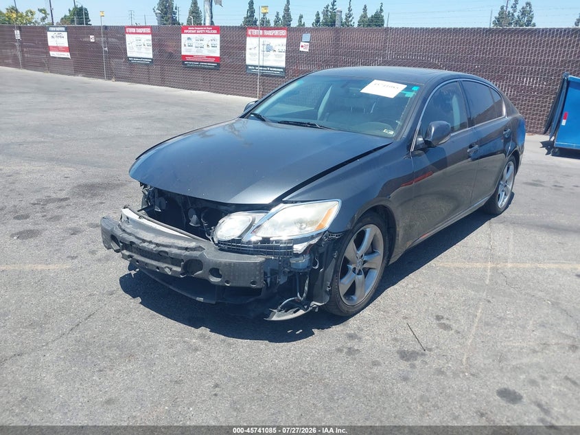 2011 Lexus Gs 350 VIN JTHBE1KS6B0051826 IAAI salvage auction — FRONT END, Salvage (California), sold $1,500 on 2026-08-02 (photo 2)
