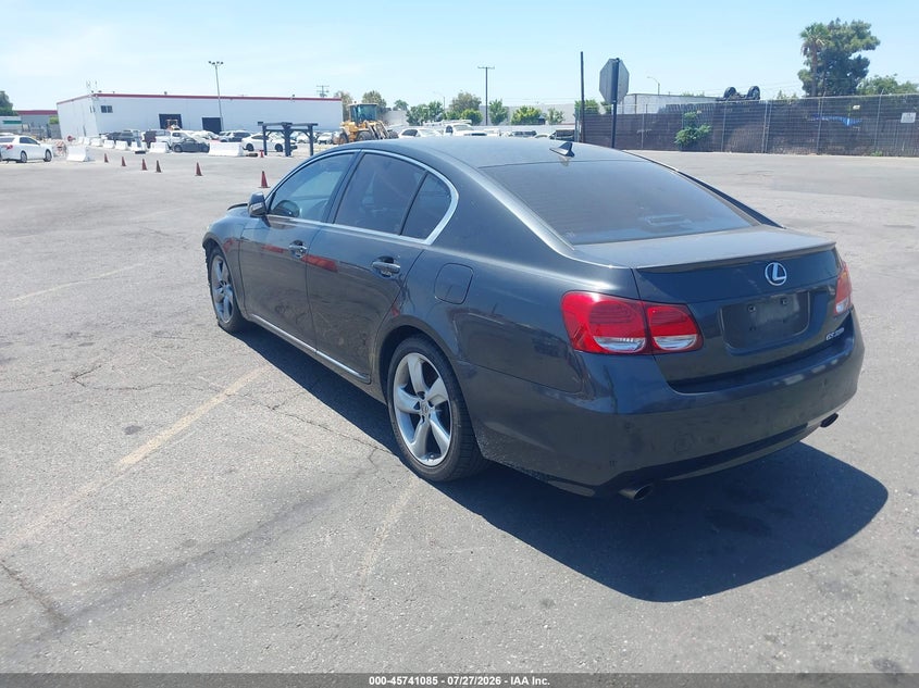 2011 Lexus Gs 350 VIN JTHBE1KS6B0051826 IAAI salvage auction — FRONT END, Salvage (California), sold $1,500 on 2026-08-02 (photo 3)