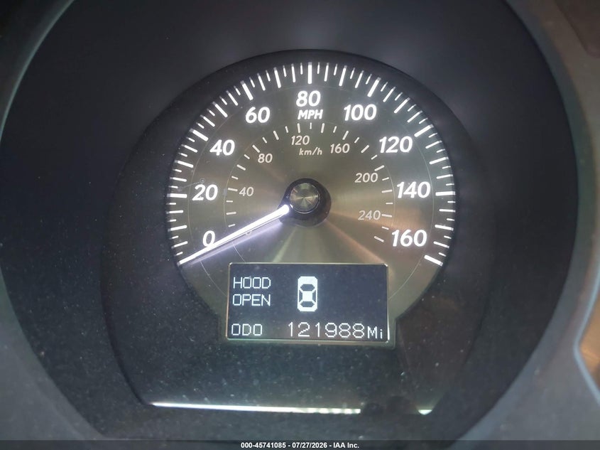 2011 Lexus Gs 350 VIN JTHBE1KS6B0051826 IAAI salvage auction — FRONT END, Salvage (California), sold $1,500 on 2026-08-02 (photo 7)