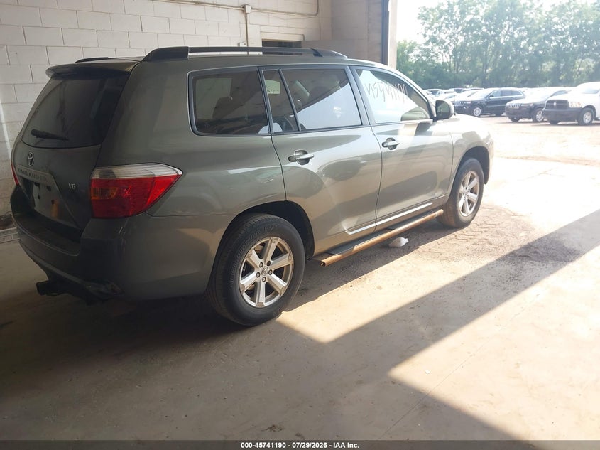 2008 Toyota Highlander VIN JTEDS41A982008894 IAAI salvage auction — NORMAL WEAR, Clear (Minnesota), sold $825 on 2026-08-02 (photo 4)