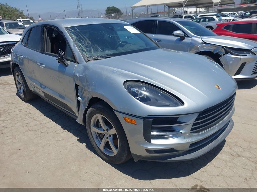 2021 Porsche Macan VIN WP1AA2A55MLB06650 — IAAI salvage auction photo