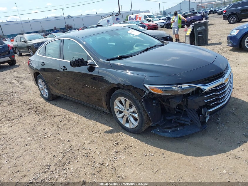 2025 Chevrolet Malibu VIN 1G1ZD5ST3SF119038 IAAI salvage auction — RIGHT FRONT, Clear (Florida), sold $10,000 on 2026-08-01 (photo 1)