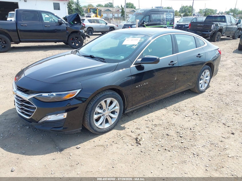 2025 Chevrolet Malibu VIN 1G1ZD5ST3SF119038 IAAI salvage auction — RIGHT FRONT, Clear (Florida), sold $10,000 on 2026-08-01 (photo 2)