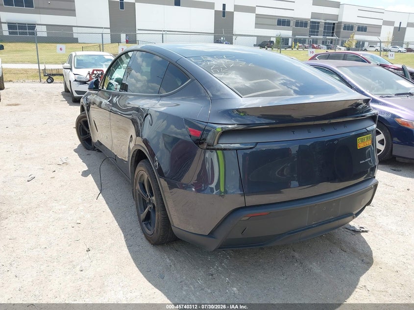 2026 Tesla Model y VIN 7SAYGDEE4TA413152 IAAI salvage auction — FRONT END, Salvage Title, sold $18,800 on 2026-09-08 (photo 3)