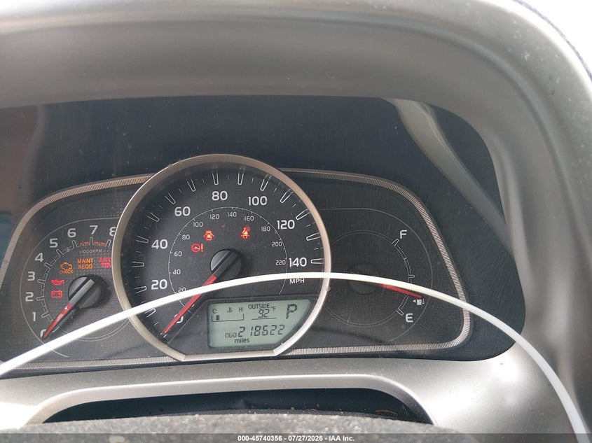 2013 Toyota Rav 4 VIN JTMRFREV6DD003286 IAAI salvage auction — NORMAL WEAR, Clear (Maryland), sold $2,750 on 2026-07-30 (photo 7)