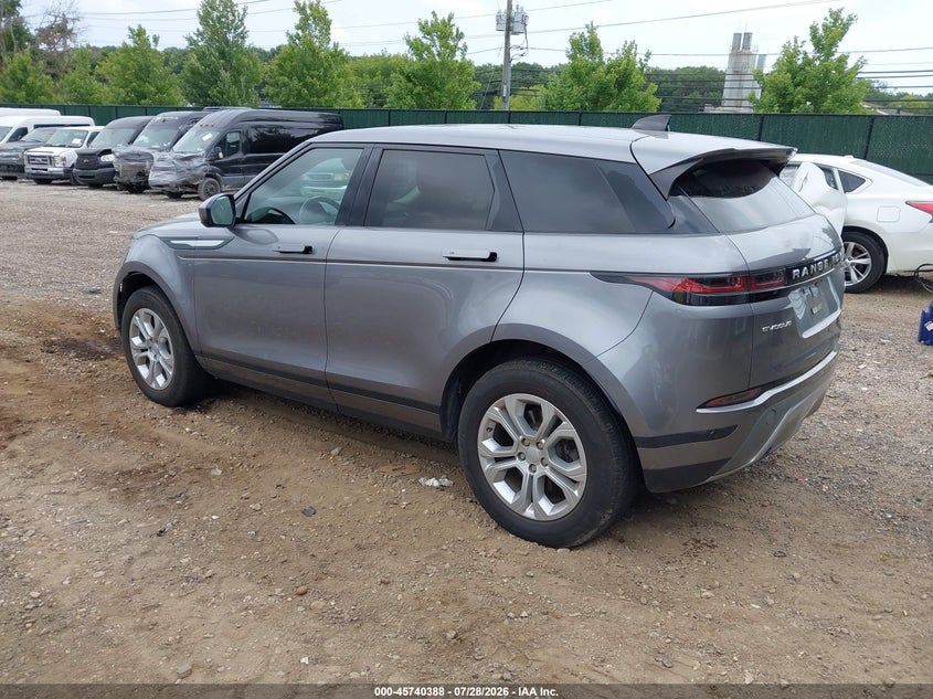 2021 Land rover Range rover evoque VIN SALZJ2FX6MH131020 IAAI salvage auction — FRONT END, Salvage Title, sold $5,700 on 2026-08-26 (photo 3)