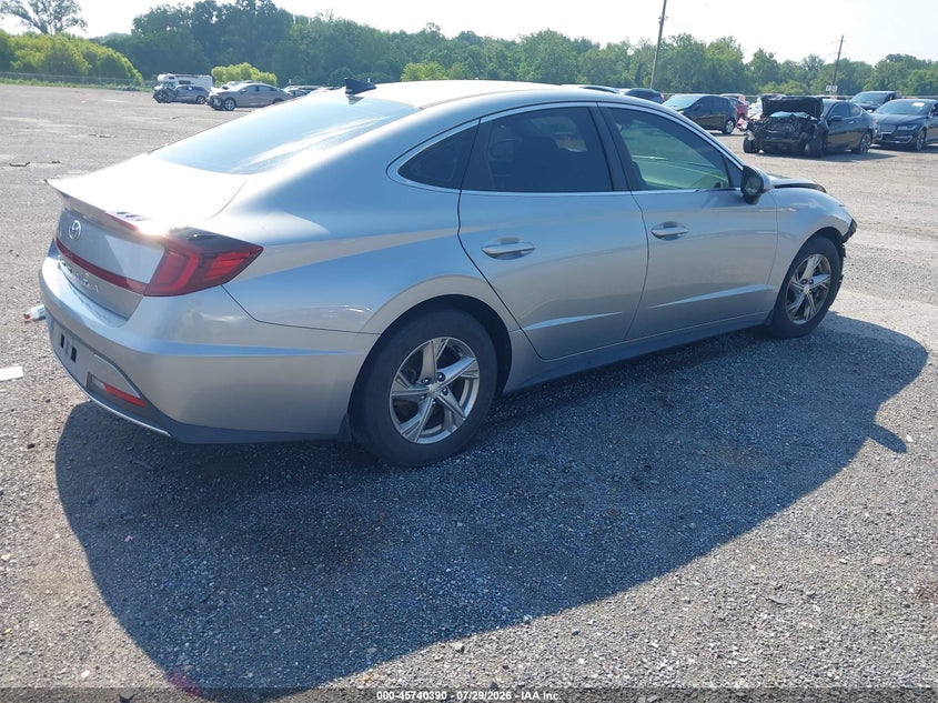 2021 Hyundai Sonata VIN 5NPEG4JA6MH082132 IAAI salvage auction — FRONT END, Salvage - Greater Than 75% (Maryland), sold $3,800 on 2026-09-28 (photo 4)