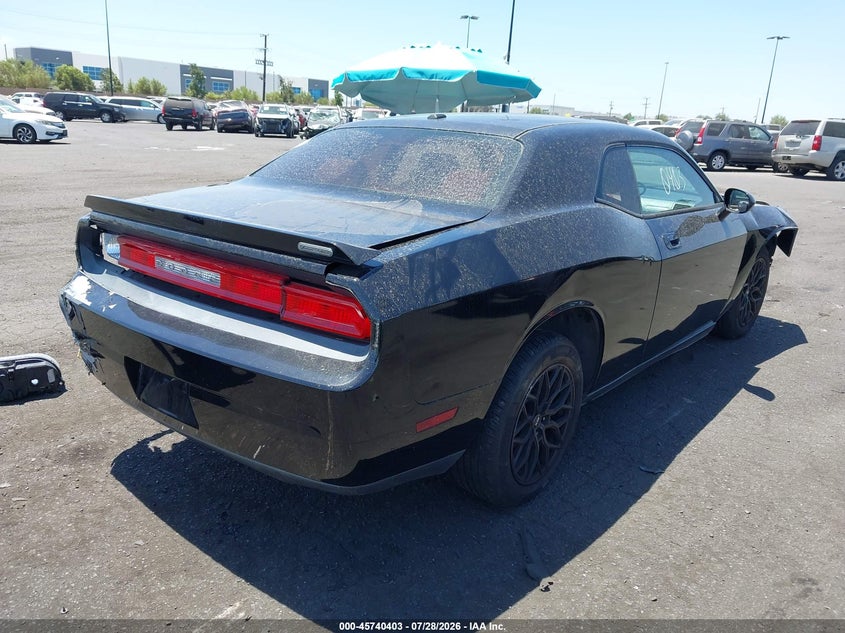 2010 Dodge Challenger VIN 2B3CJ4DVXAH103321 IAAI salvage auction — RIGHT FRONT, Salvage Certificate (California), sold $700 on 2026-08-14 (photo 4)
