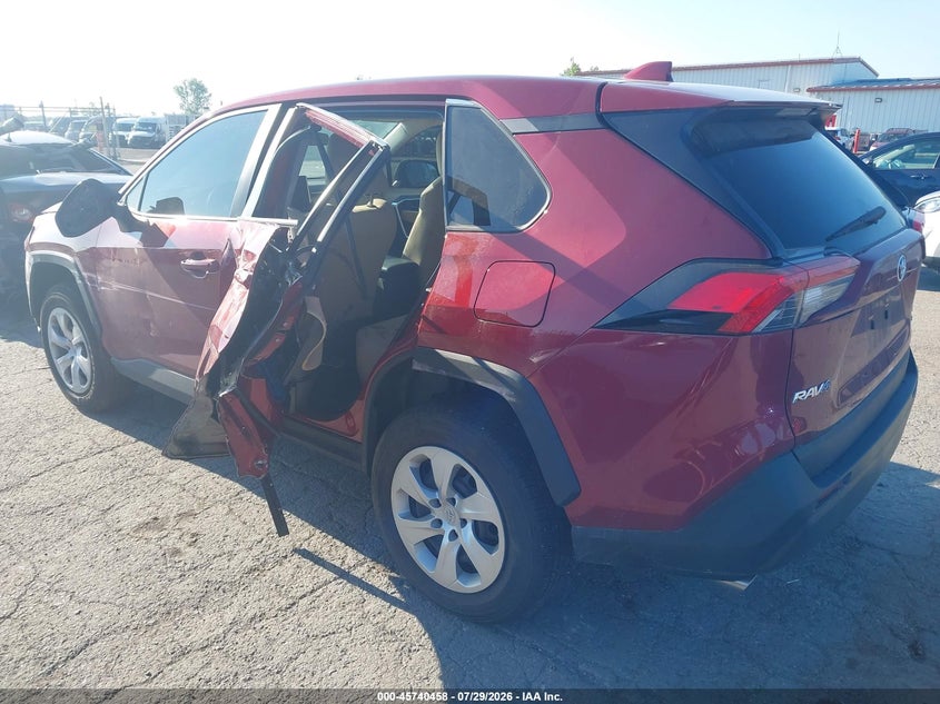 2023 Toyota Rav 4 VIN 2T3F1RFV5PW347036 IAAI salvage auction — SIDE, Salvage Title, sold $10,900 on 2026-10-07 (photo 3)