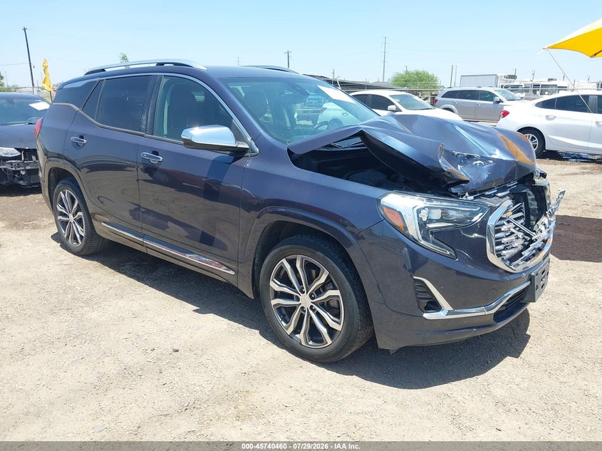 2018 Gmc Terrain VIN 3GKALSEX4JL321867 IAAI salvage auction — FRONT END, Wait Title, sold $2,900 on 2026-10-08 (photo 1)