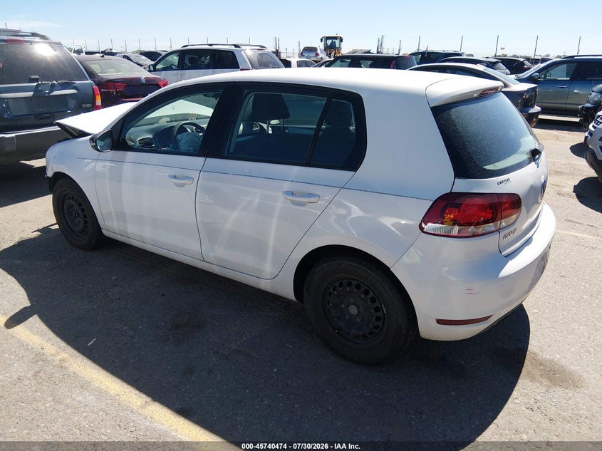 2014 Volkswagen Golf VIN WVWDB7AJ0EW001665 IAAI salvage auction — NORMAL WEAR, Wait Title, sold $350 on 2026-08-11 (photo 3)