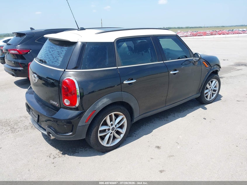 2012 Mini VIN WMWZC3C51CWL86157 IAAI salvage auction — LEFT FRONT, Salvage Title, sold $500 on 2026-08-20 (photo 4)