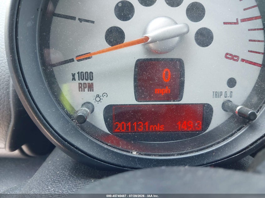 2012 Mini VIN WMWZC3C51CWL86157 IAAI salvage auction — LEFT FRONT, Salvage Title, sold $500 on 2026-08-20 (photo 7)