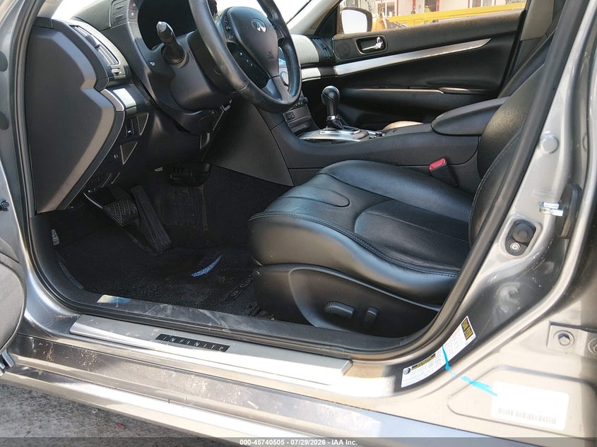 2015 Infiniti Q40 VIN JN1CV6AP6FM502982 IAAI salvage auction — WATER/FLOOD, Salvage (California), sold $1,150 on 2026-08-03 (photo 6)