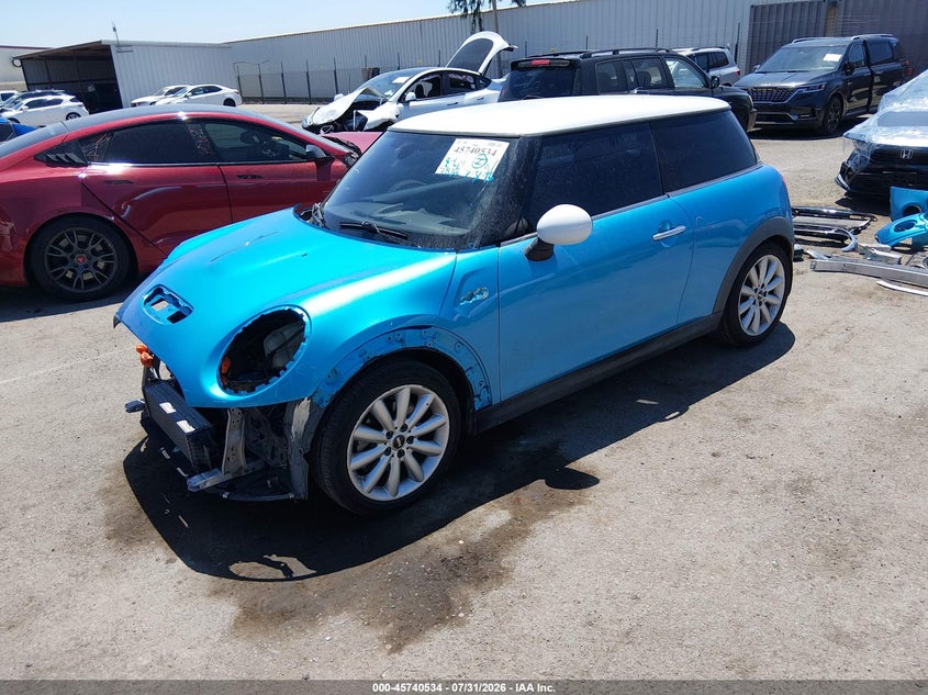 2015 Mini Hard top VIN WMWXP7C58F2A41158 IAAI salvage auction — FRONT END, Wait Title, sold $1,550 on 2026-08-22 (photo 2)